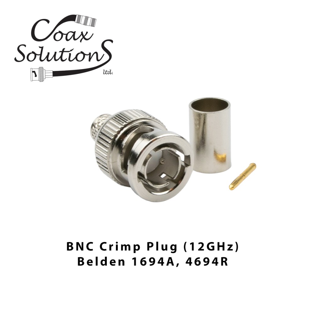 Precision BNC Plug Belden 1694A, 4694R