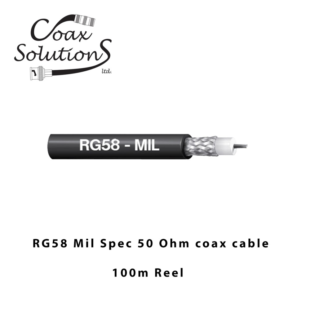 RG58CU-Mil Spec -100M