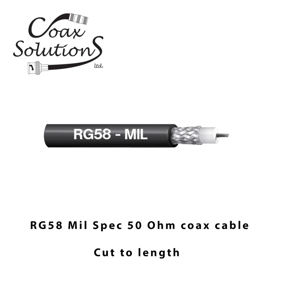 RG58CU-Mil Spec - Cut lenghts