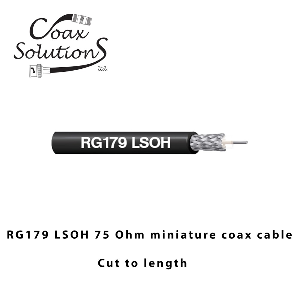 RG179 (LSOH) - Cut lengths