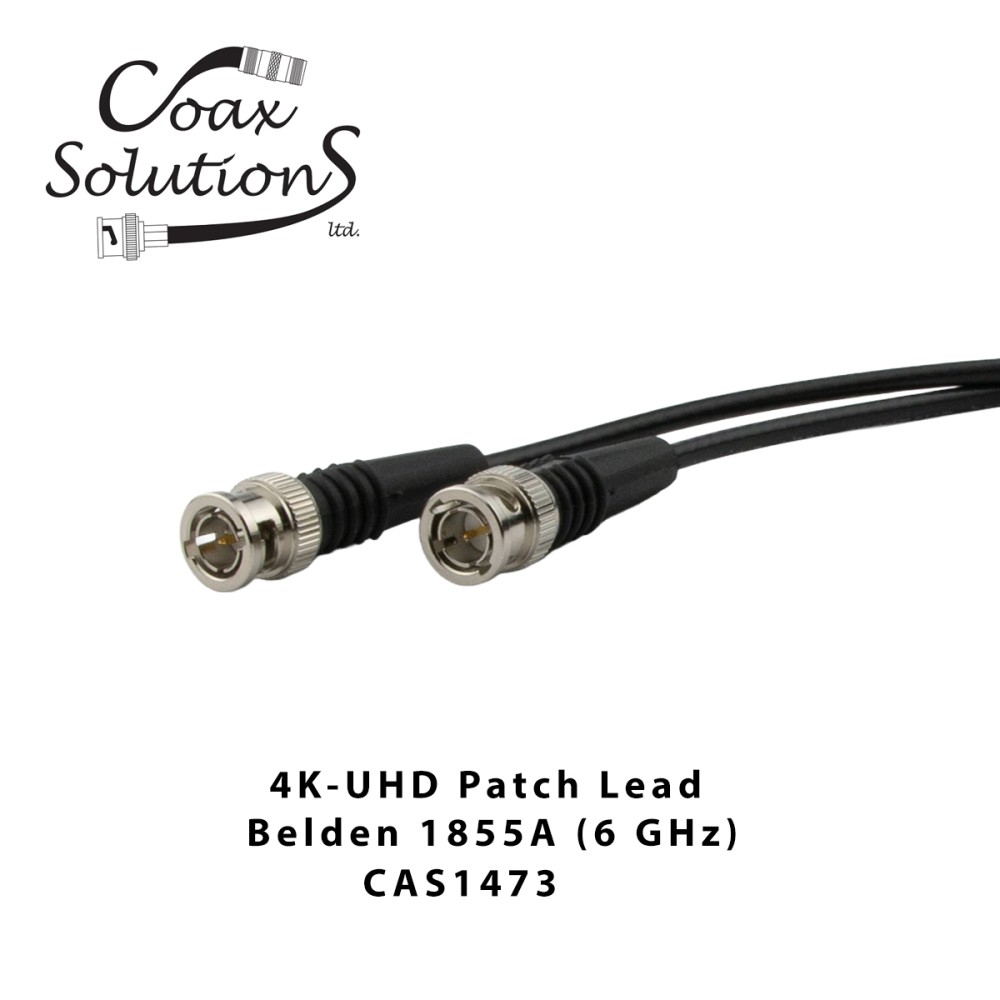 4K UHD Patch lead-Belden 1855A