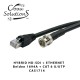Belden 1694A + CAT6 Hybrid HD-SDI Patch Cable Belden 1694A + CAT6 Hybrid HD-SDI Patch Cable