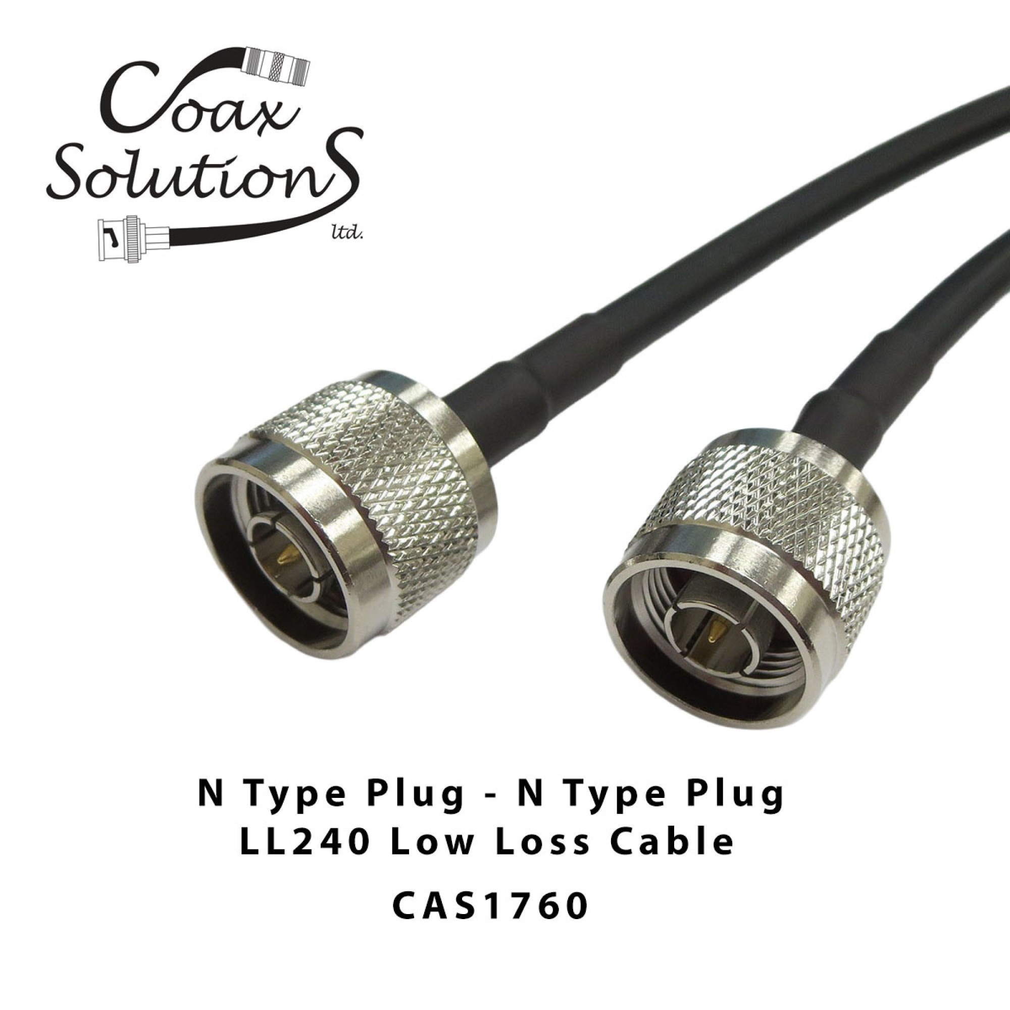 LL240 Cable Assembly N Plug to N Plug