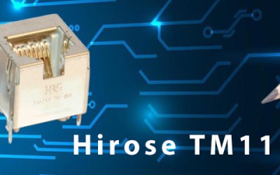 HIROSE (HRS) TM11 Shielded RJ45 Cat 5 Modular connectors