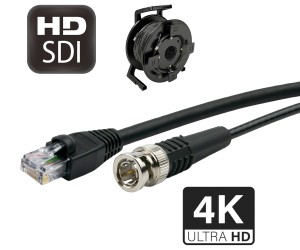 Hybrid HD-SDI & 4K-UHD Cables