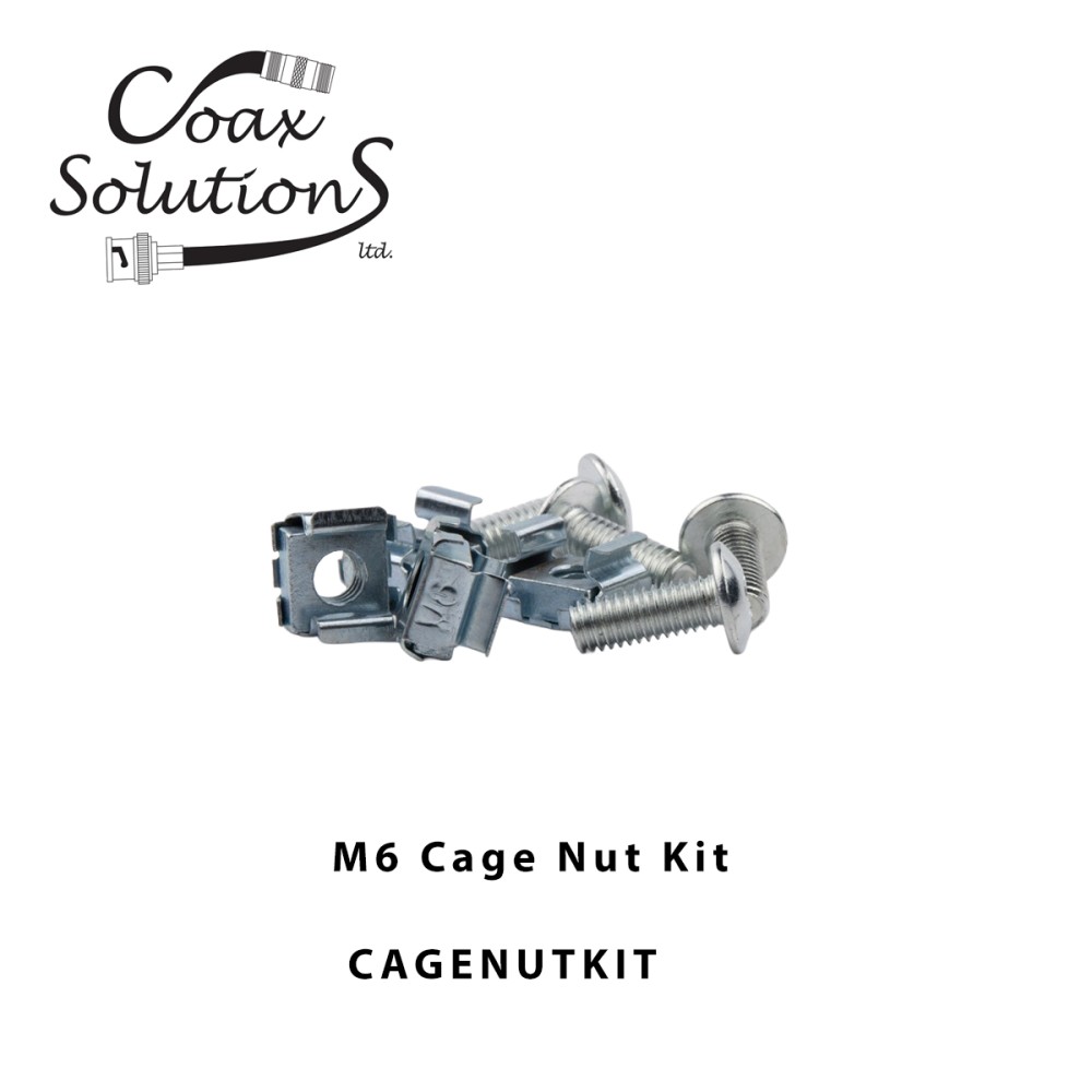 M6 Cage Nut Kit