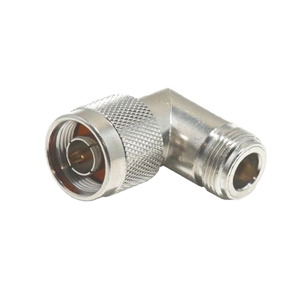 N Type Adaptor - Right Angle Plug to Jack