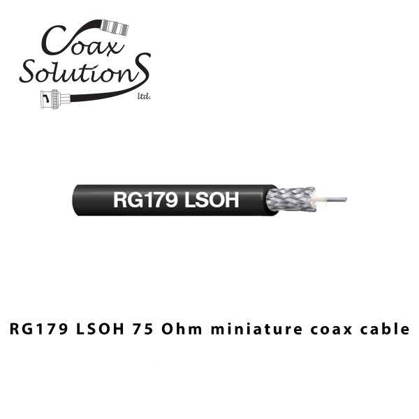 Coax Cable 75 Ohm RG179