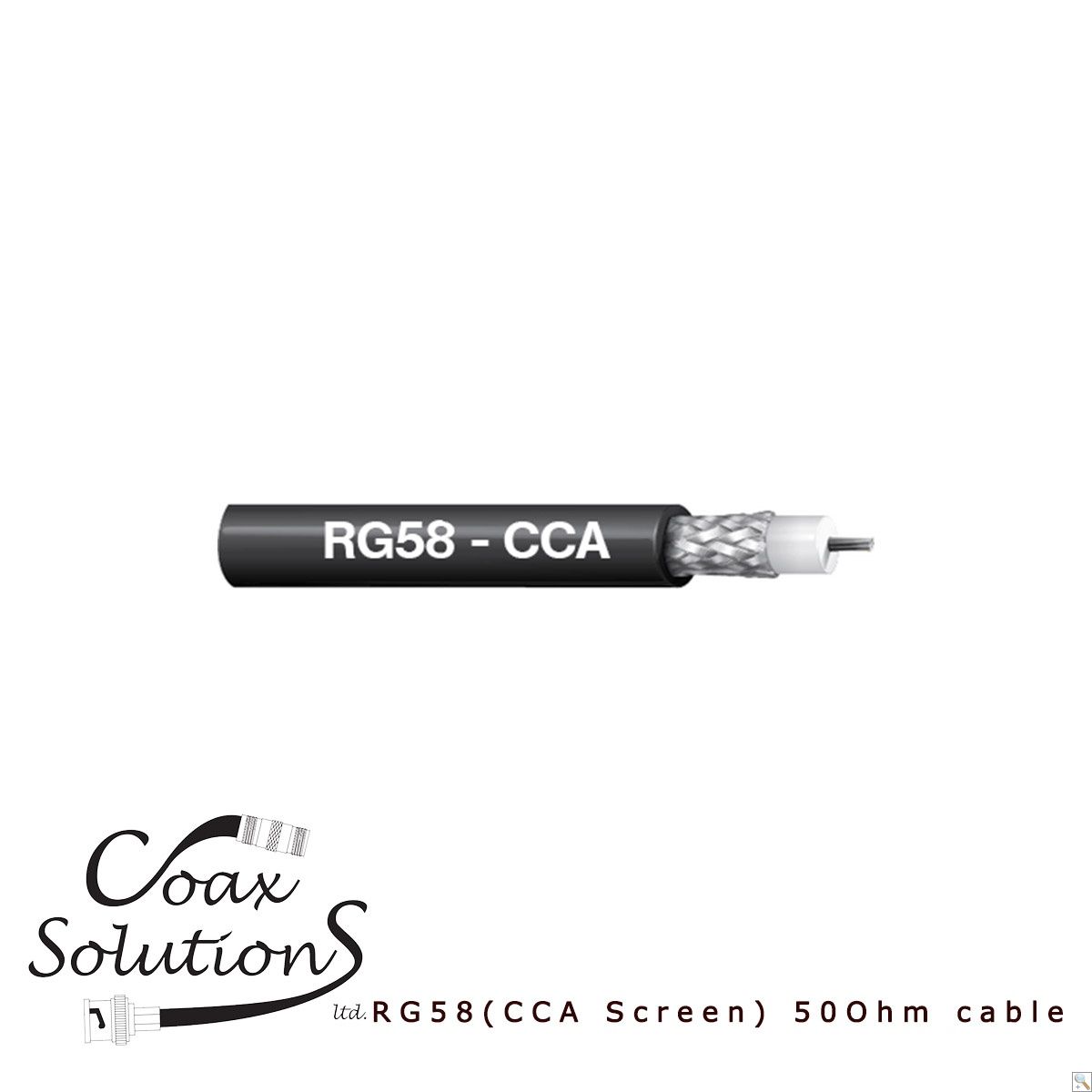 RG58 (TCCA Screen) - 100M Reel