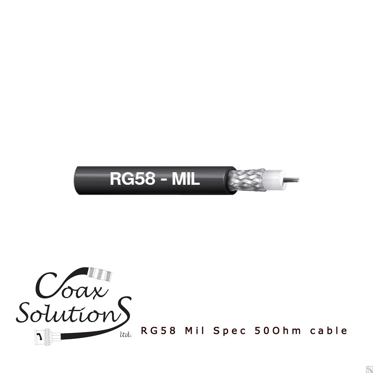 RG58CU-Mil Spec -100M