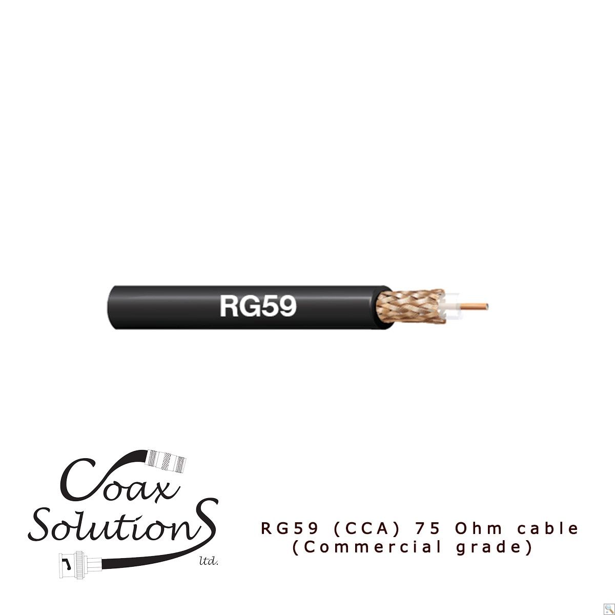 RG59 (CCA)-100M Reel