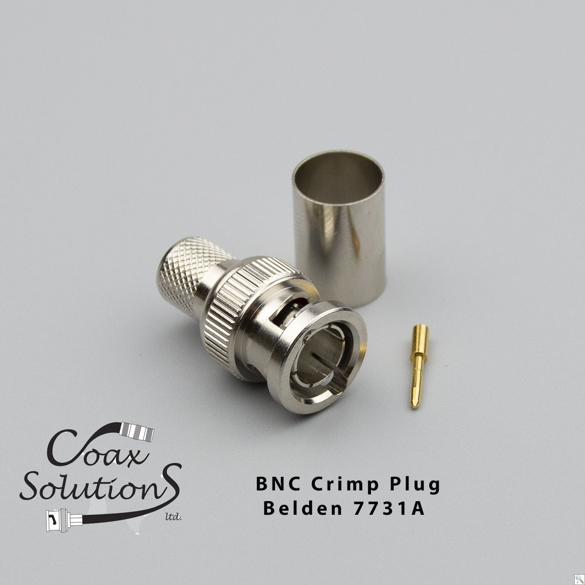 Precision BNC Plug Belden 7731A