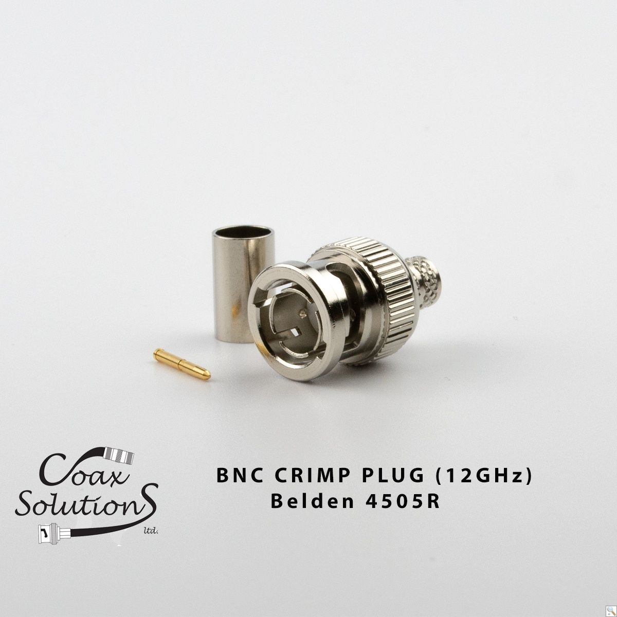 Precision BNC Plug Belden 4505R