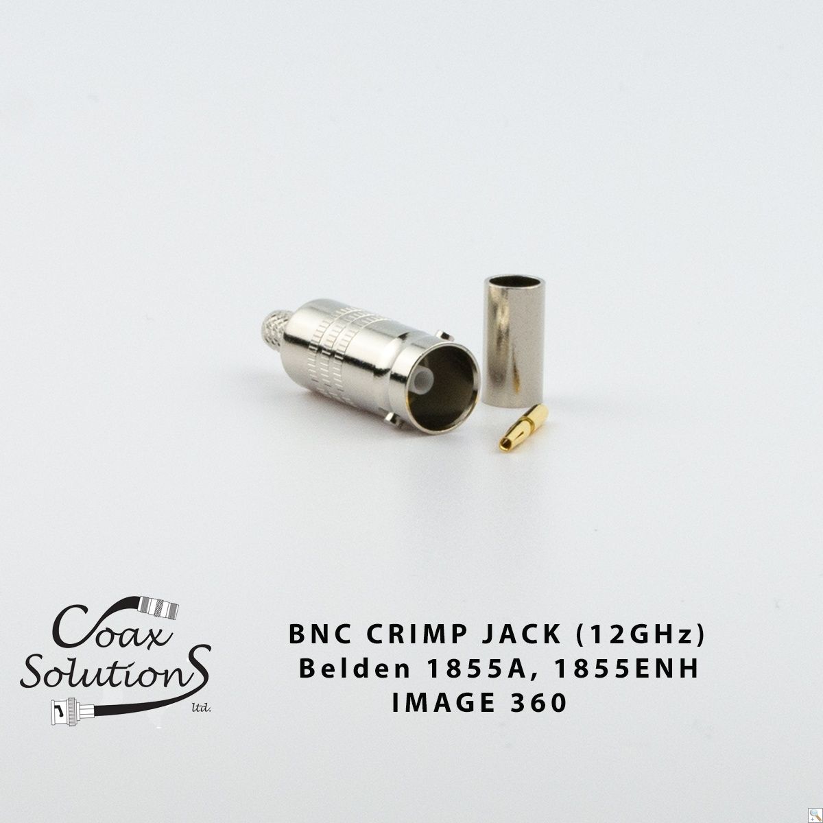 Precision 3G SDI BNC Jack - Belden 1855A