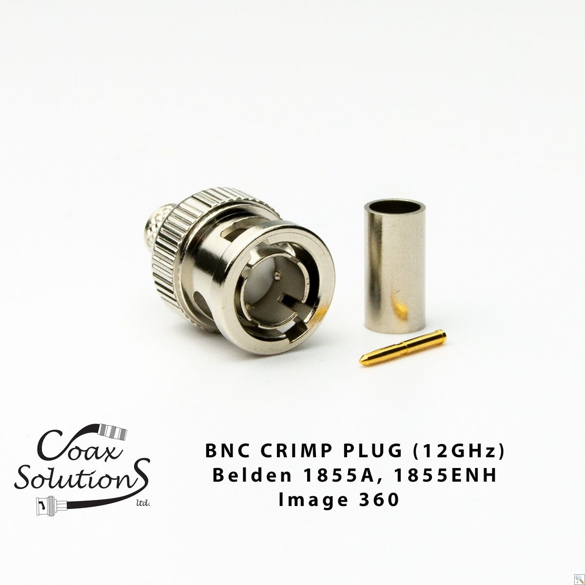 Precision BNC Plug Belden 1855A, 1855ENH, Image 360, HD600