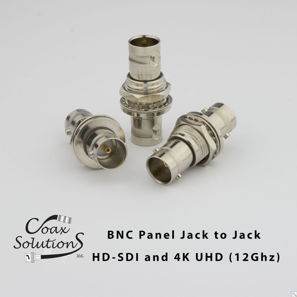 BNC Jack to Jack Adapter - HD-SDI-Insulated